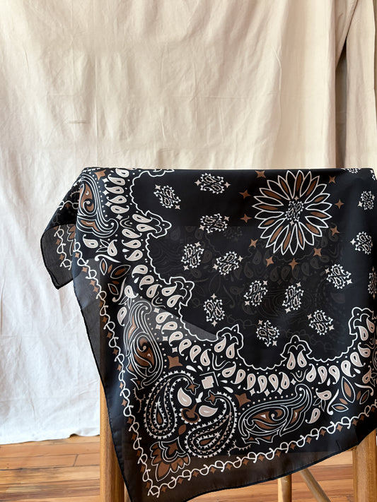 Bandana Scarf - Black