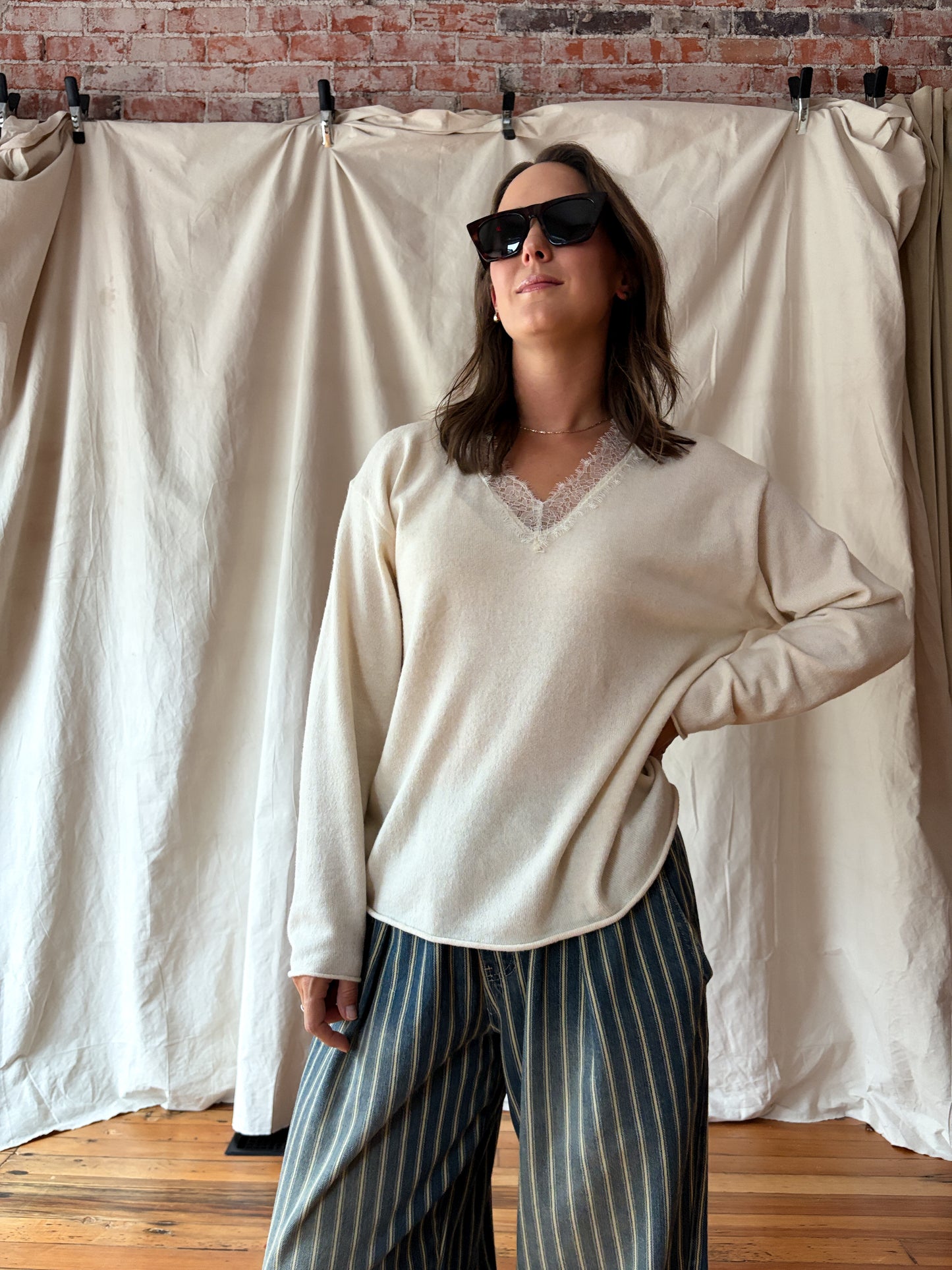 Ferie Sweater - Ivory