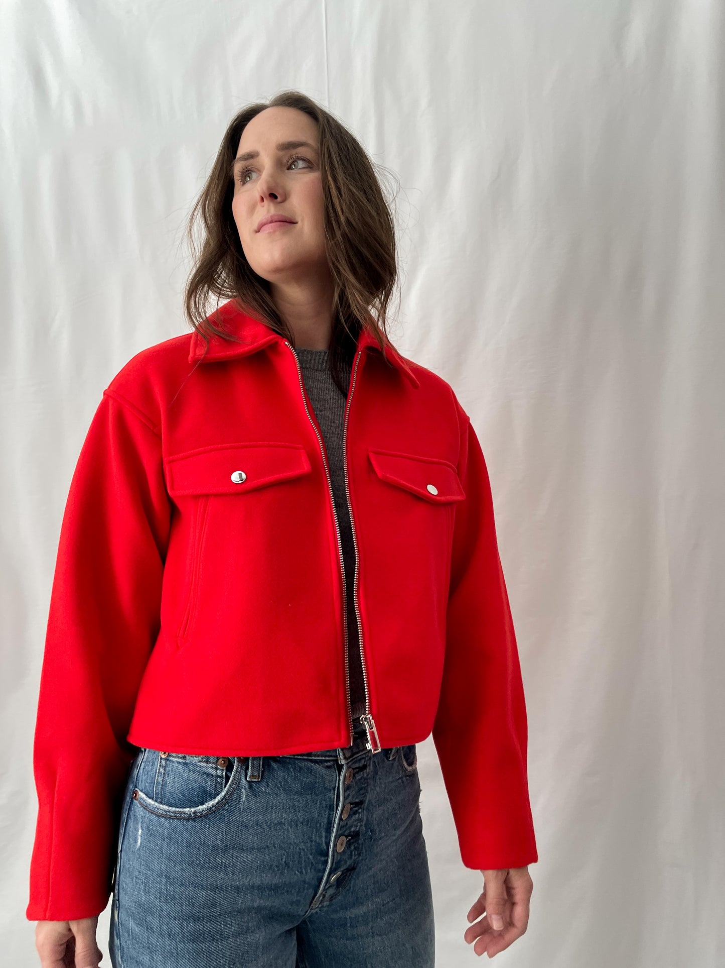 Leder Jacket