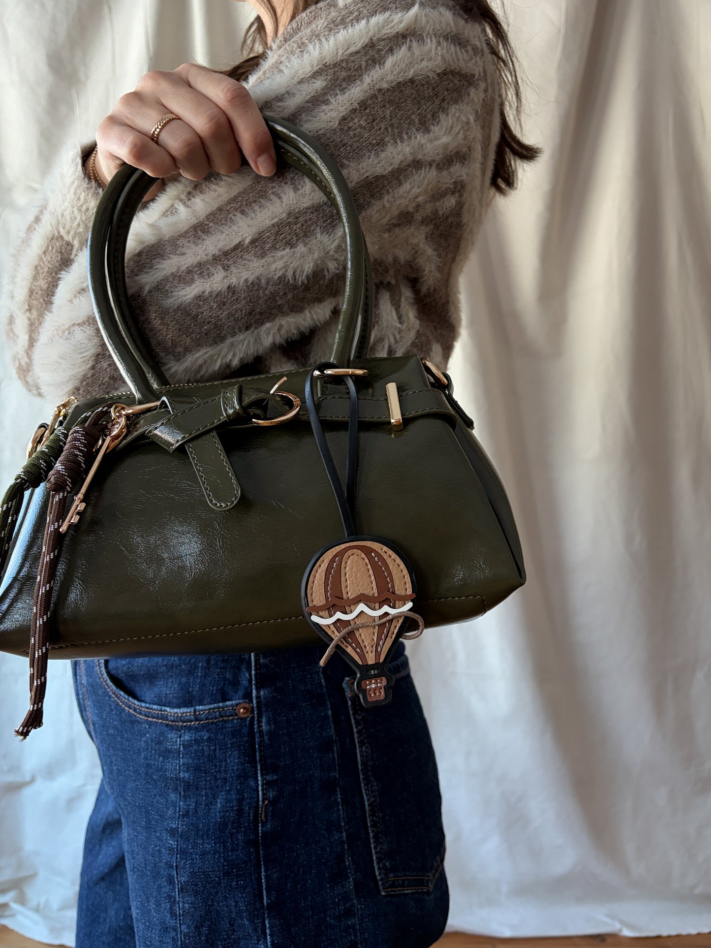 Hot Air Balloon Bag Charm