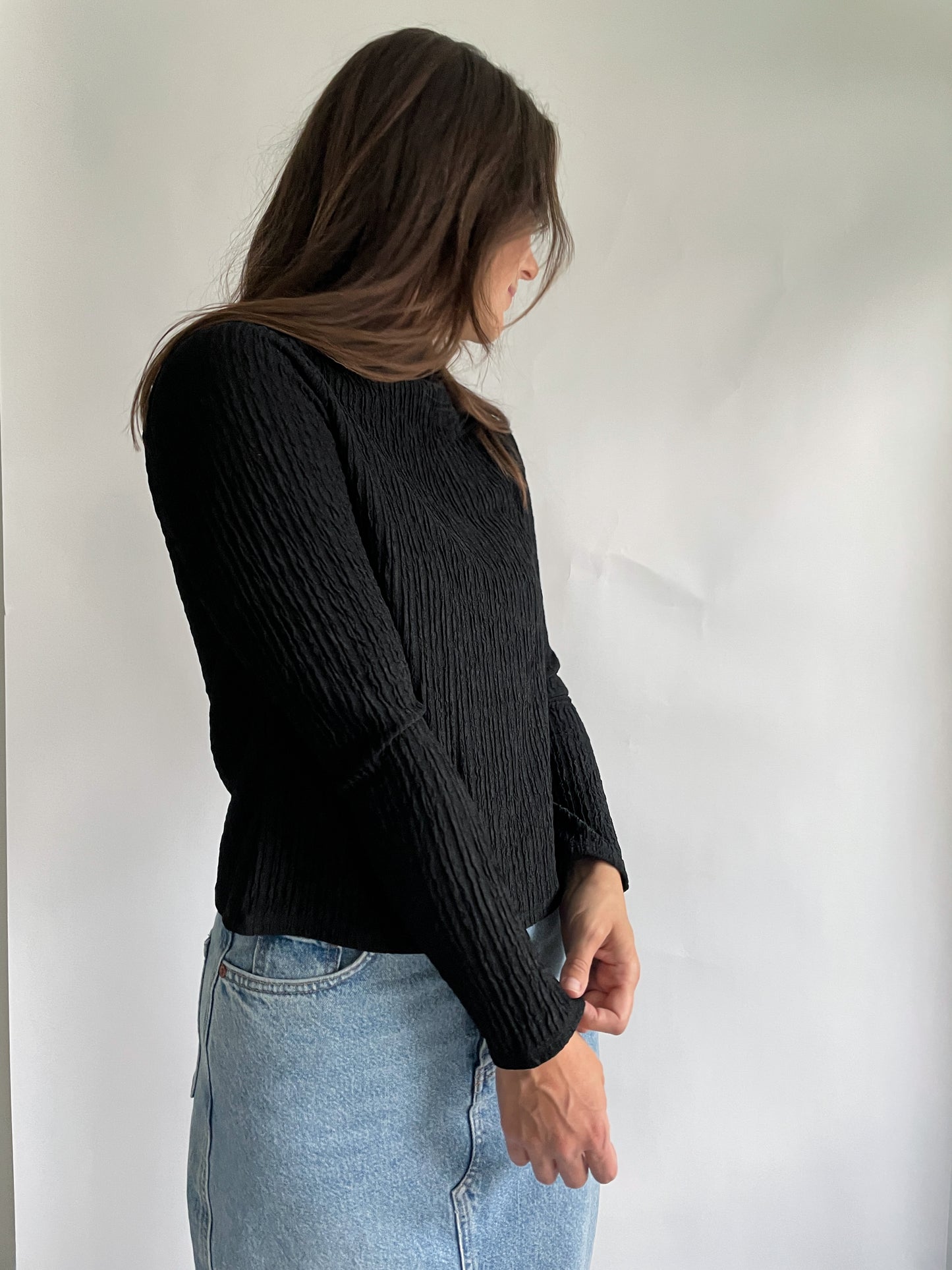 Hieno Top - Black