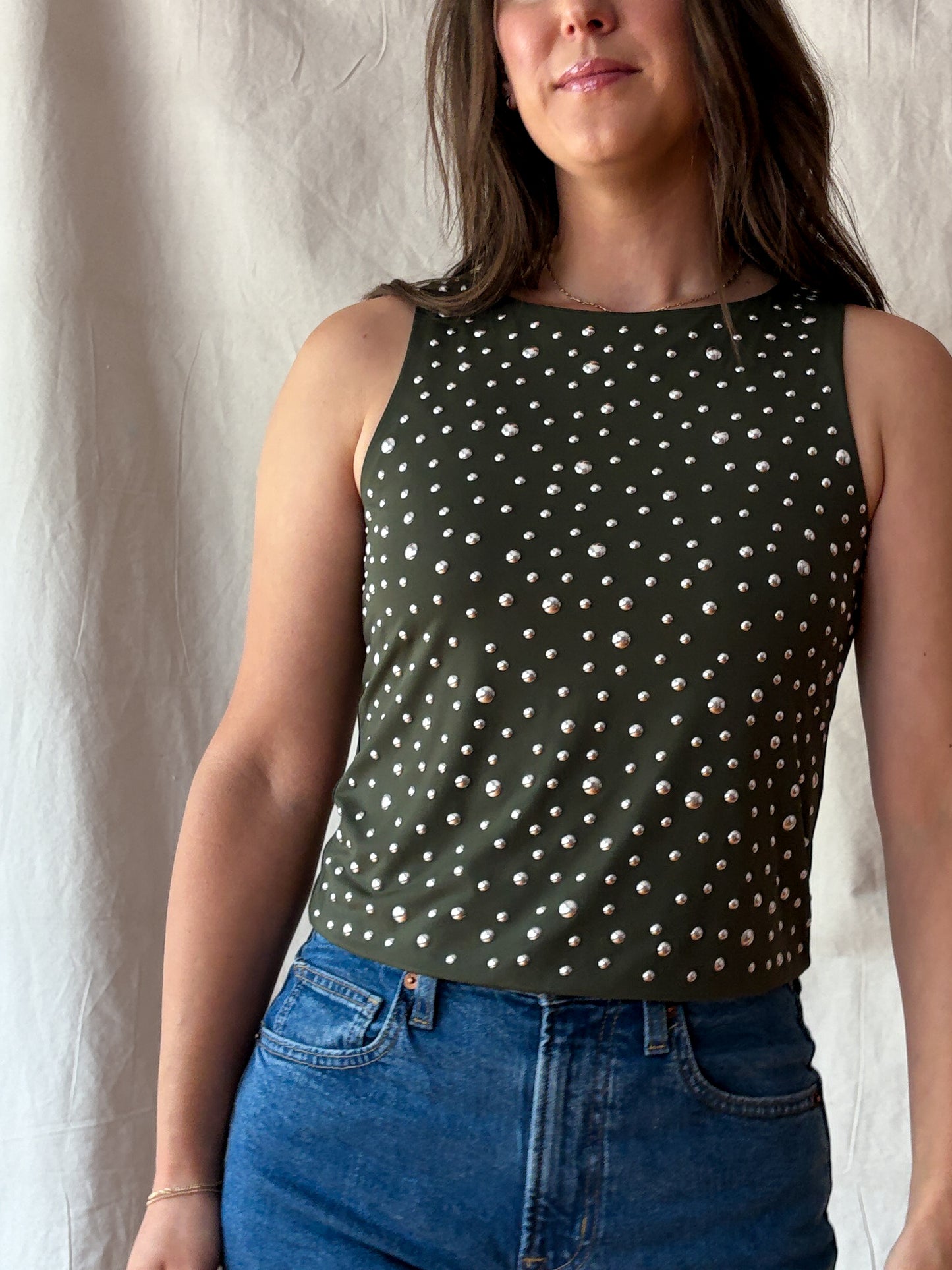 Tuva Top - Olive